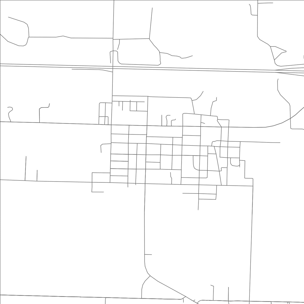 ROAD MAP OF SARCOXIE, MISSOURI BY MAPBAKES