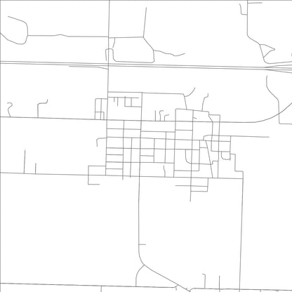 ROAD MAP OF SARCOXIE, MISSOURI BY MAPBAKES