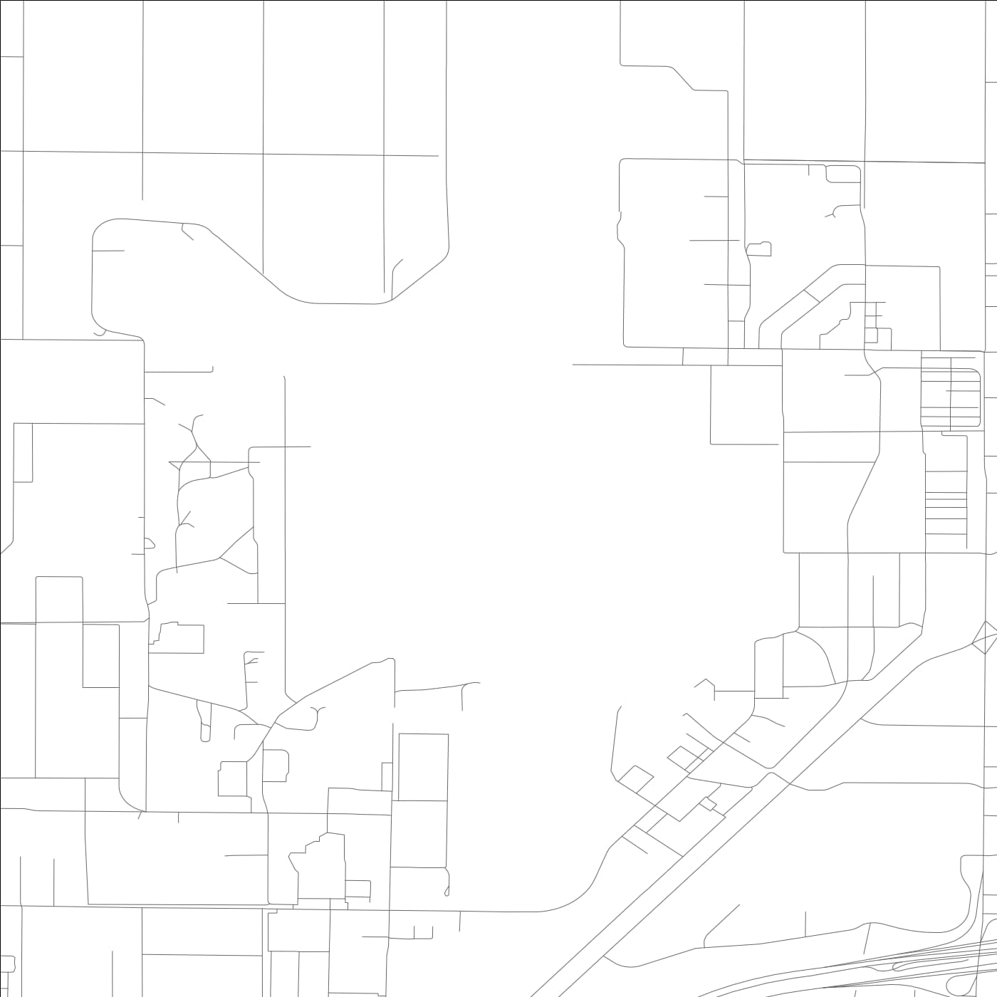 ROAD MAP OF MCCLELLAN PARK, CALIFORNIA BY MAPBAKES