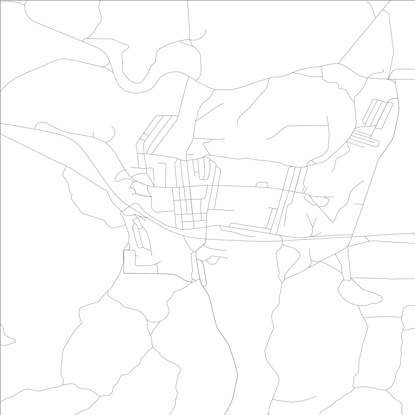 ROAD MAP OF MCCLOUD, CALIFORNIA BY MAPBAKES