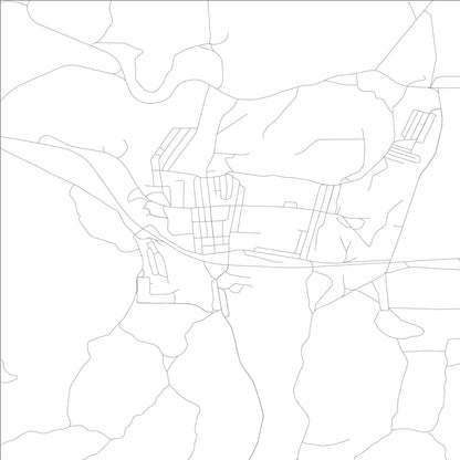 ROAD MAP OF MCCLOUD, CALIFORNIA BY MAPBAKES