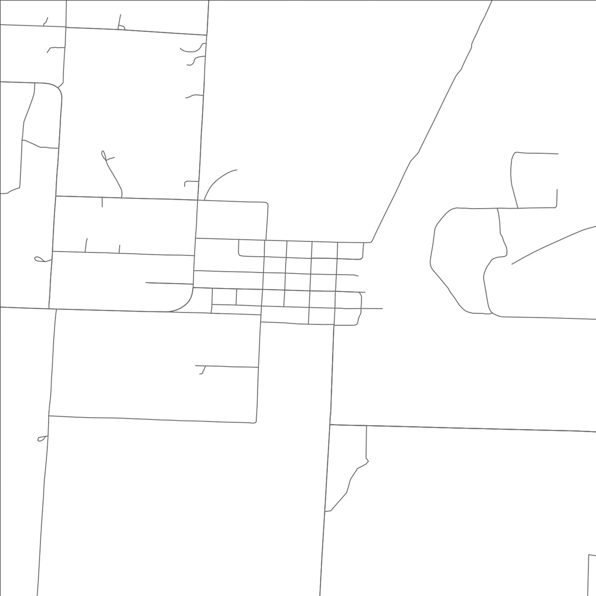 ROAD MAP OF SCHELL CITY, MISSOURI BY MAPBAKES