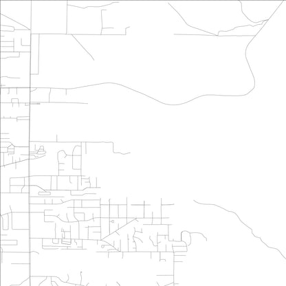 ROAD MAP OF MCKINLEYVILLE, CALIFORNIA BY MAPBAKES