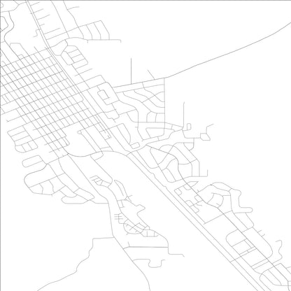 ROAD MAP OF HAILEY, IDAHO BY MAPBAKES