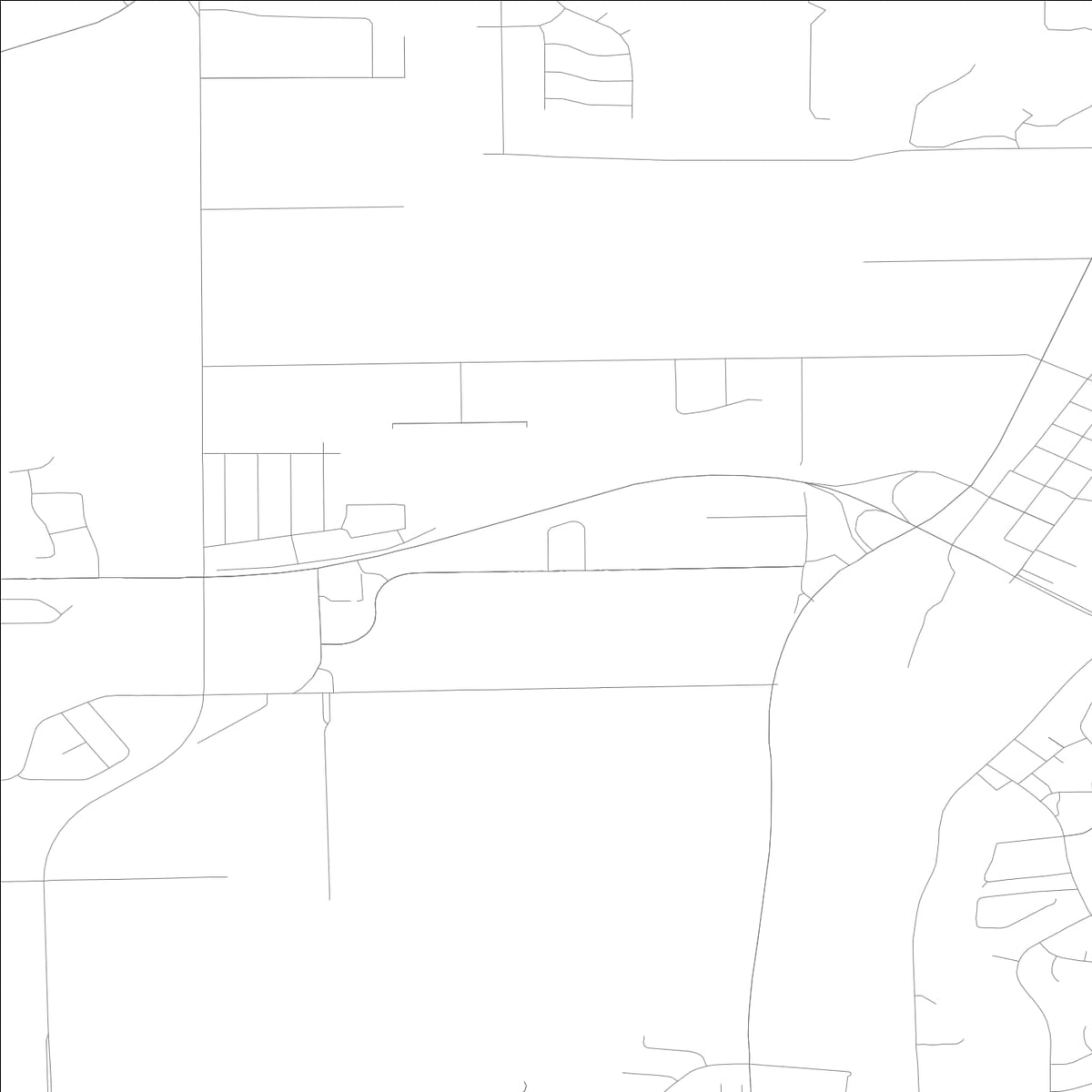 ROAD MAP OF MONTGOMERY, ILLINOIS BY MAPBAKES