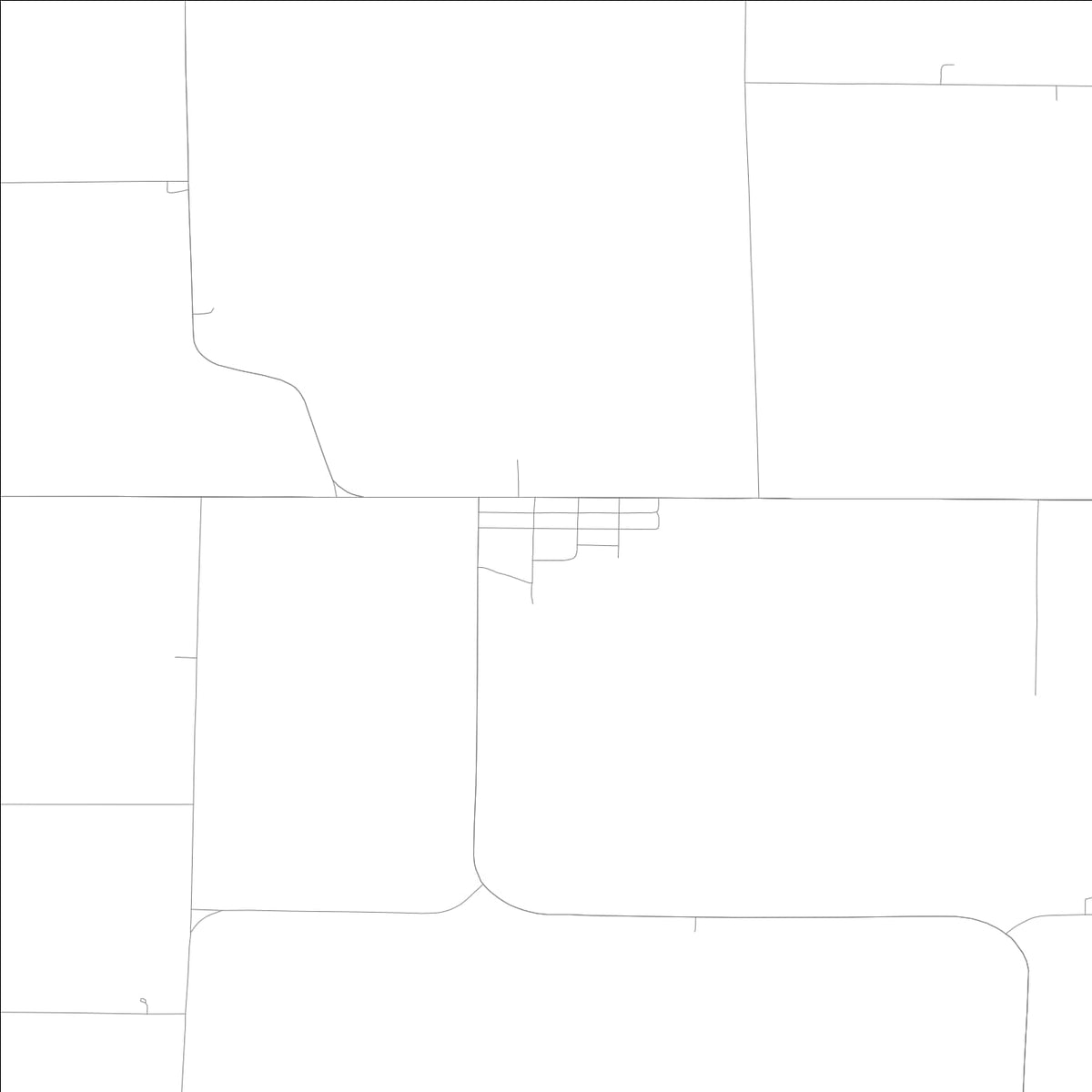 ROAD MAP OF STANLEY, LOWA BY MAPBAKES
