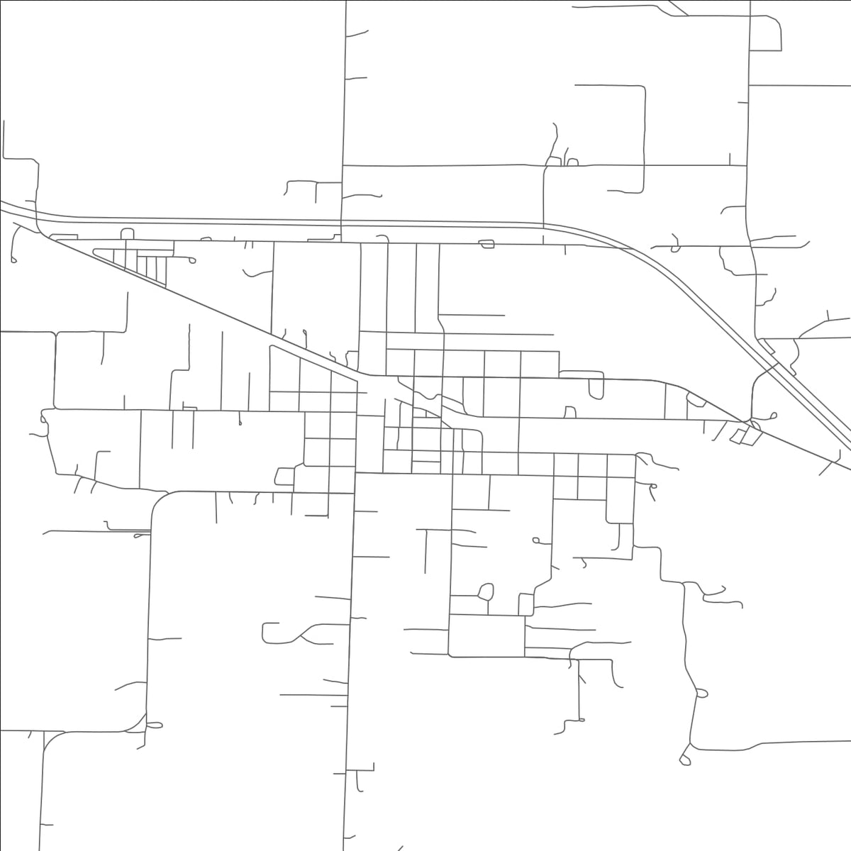 ROAD MAP OF SEYMOUR, MISSOURI BY MAPBAKES