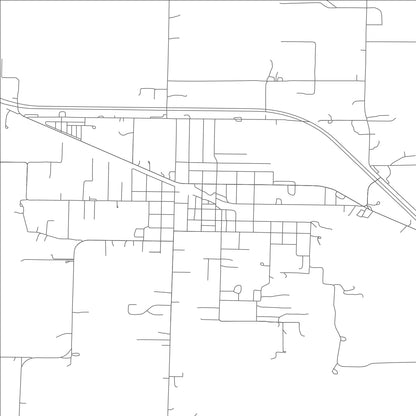 ROAD MAP OF SEYMOUR, MISSOURI BY MAPBAKES
