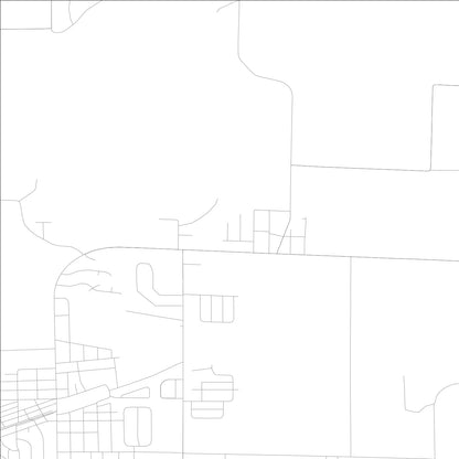 ROAD MAP OF MORO, ILLINOIS BY MAPBAKES