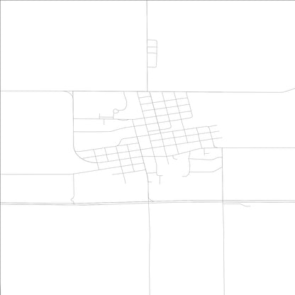 ROAD MAP OF STATE CENTER, LOWA BY MAPBAKES