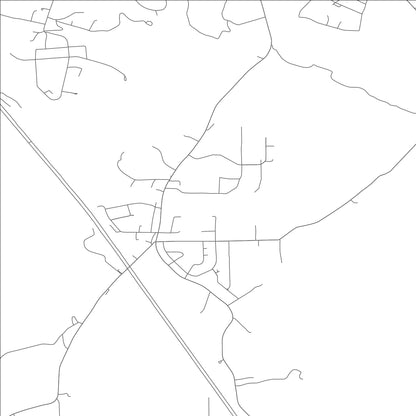 ROAD MAP OF SHAKERTOWNE, MISSOURI BY MAPBAKES