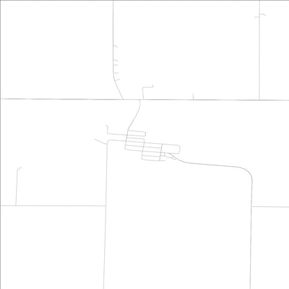 ROAD MAP OF STOCKTON, LOWA BY MAPBAKES