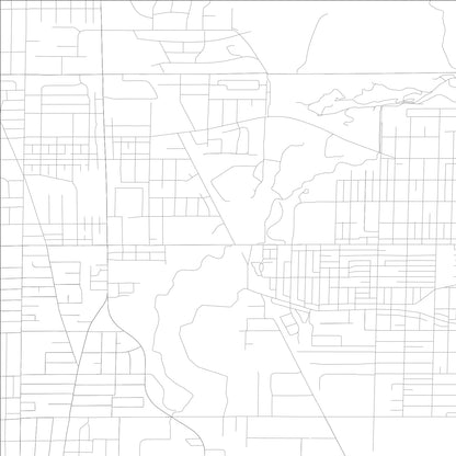 ROAD MAP OF MORTON GROVE, ILLINOIS BY MAPBAKES