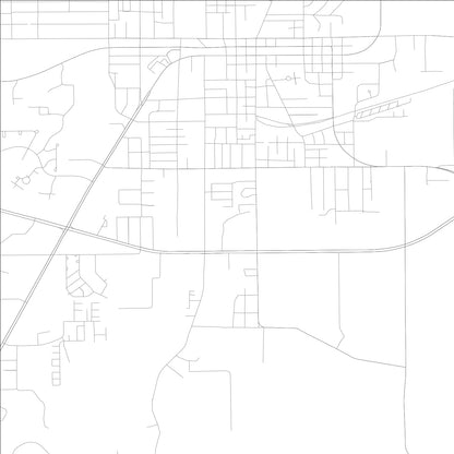 ROAD MAP OF BROOKSVILLE, FLORIDA BY MAPBAKES