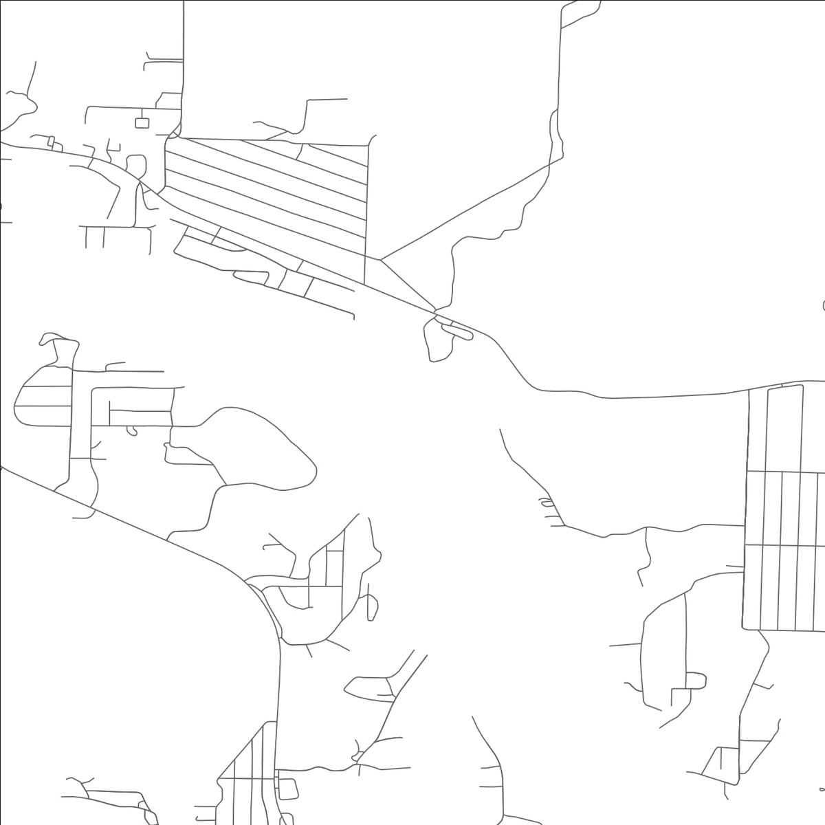 ROAD MAP OF SHELL KNOB, MISSOURI BY MAPBAKES