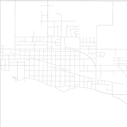 ROAD MAP OF STORM LAKE, LOWA BY MAPBAKES