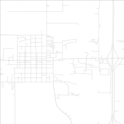 ROAD MAP OF STORY CITY, LOWA BY MAPBAKES