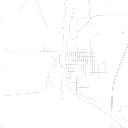 ROAD MAP OF MOUNDS, ILLINOIS BY MAPBAKES