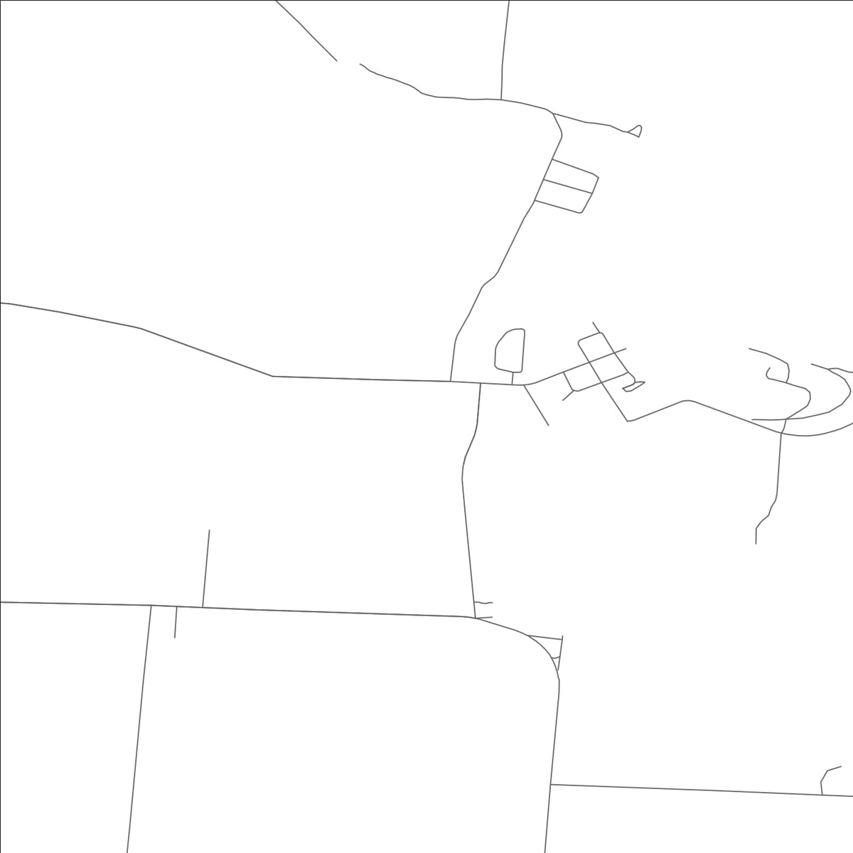 ROAD MAP OF SIBLEY, MISSOURI BY MAPBAKES