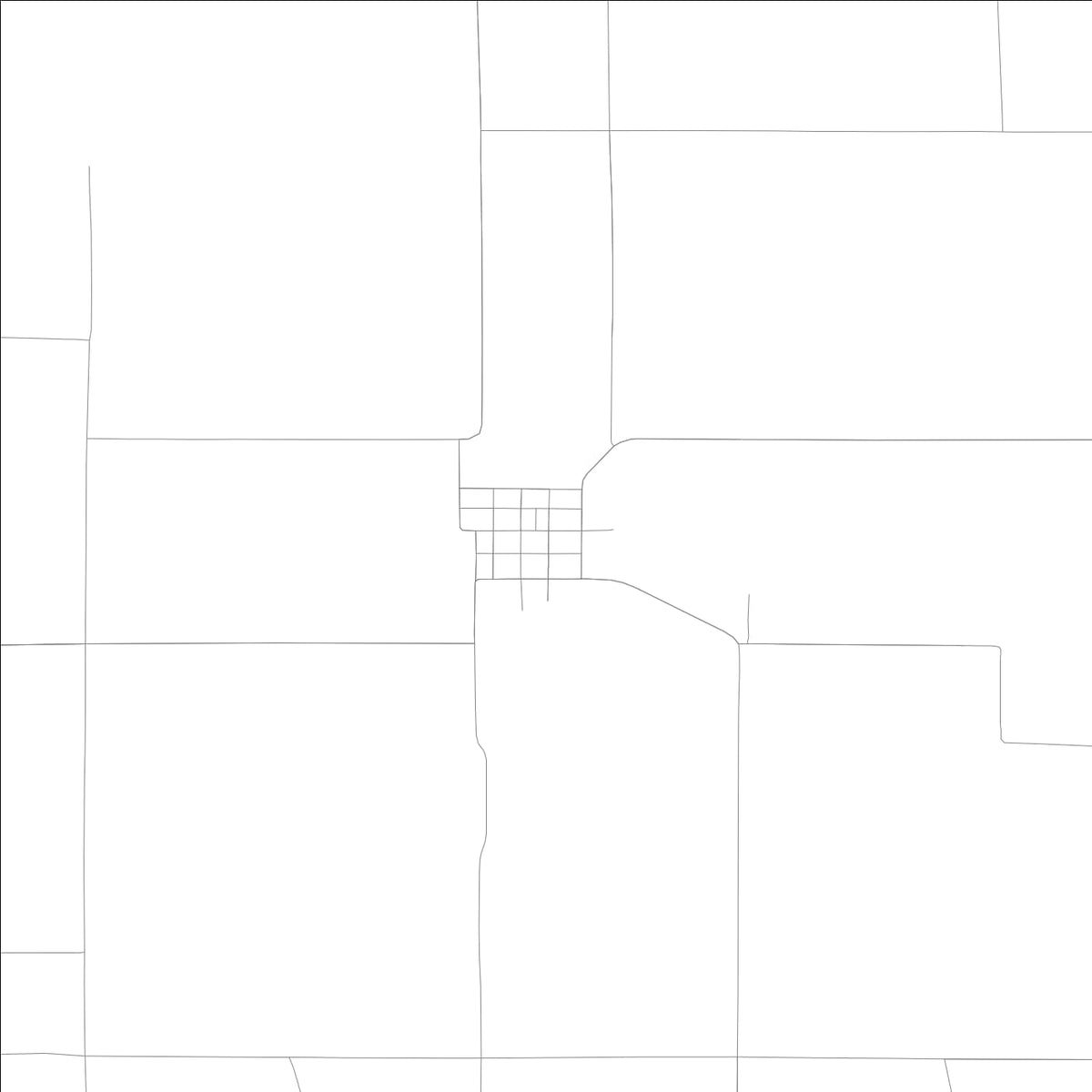 ROAD MAP OF MOUNT ERIE, ILLINOIS BY MAPBAKES