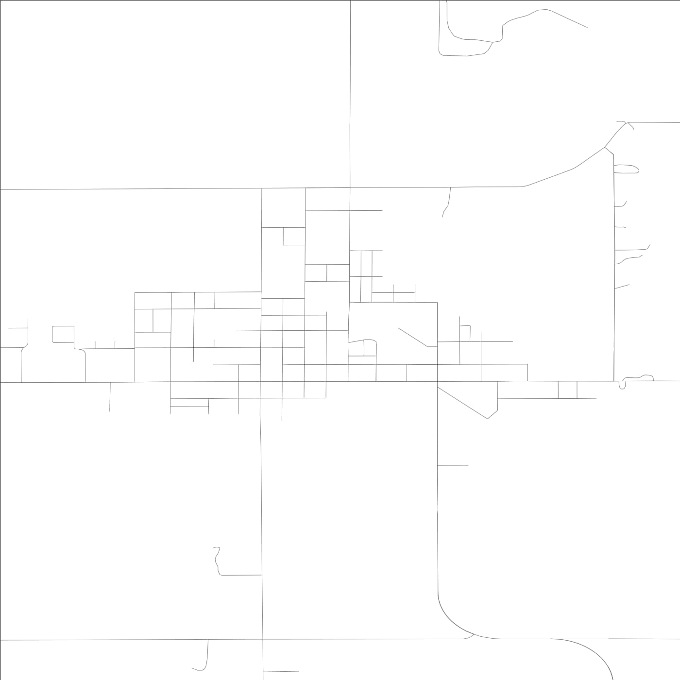 ROAD MAP OF SUMNER, LOWA BY MAPBAKES