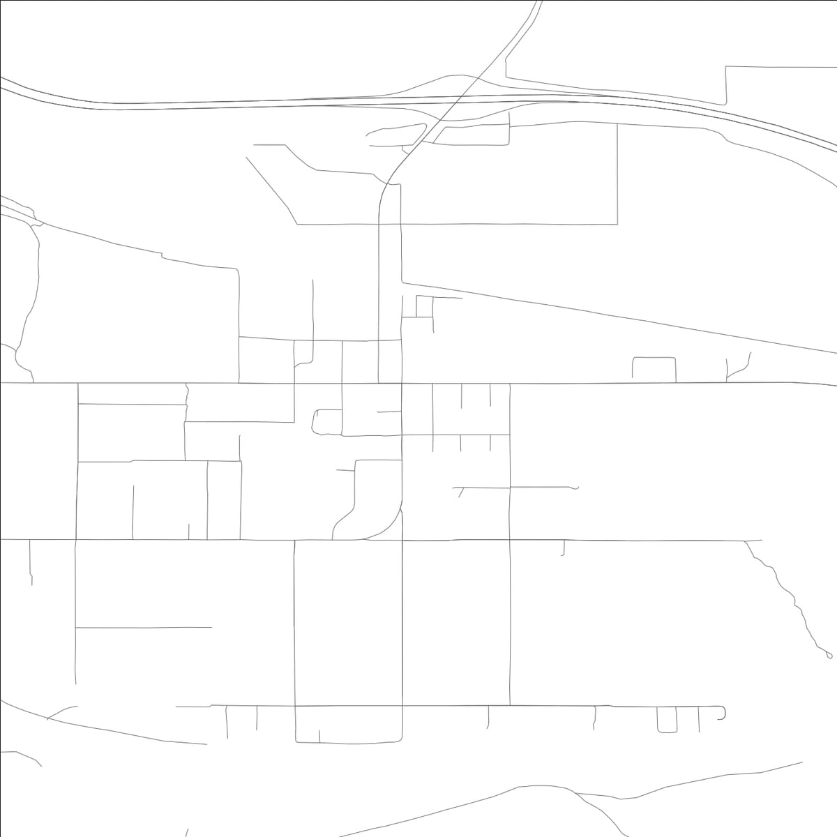 ROAD MAP OF HAMMETT, IDAHO BY MAPBAKES