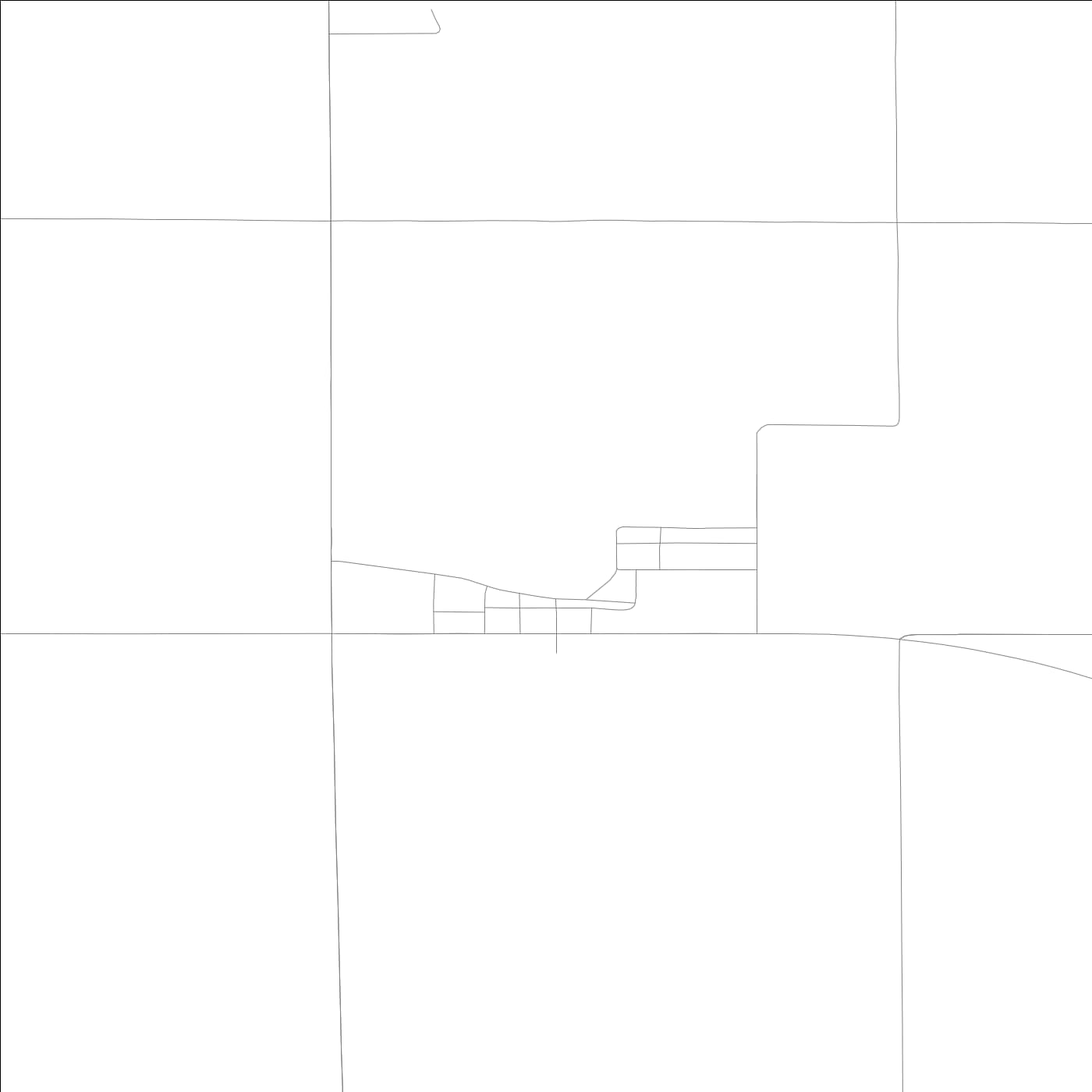 ROAD MAP OF SUPERIOR, LOWA BY MAPBAKES