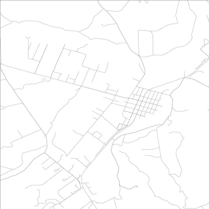 ROAD MAP OF MIDDLETOWN, CALIFORNIA BY MAPBAKES