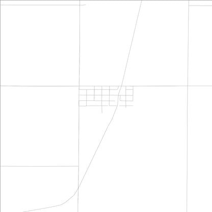 ROAD MAP OF SWALEDALE, LOWA BY MAPBAKES