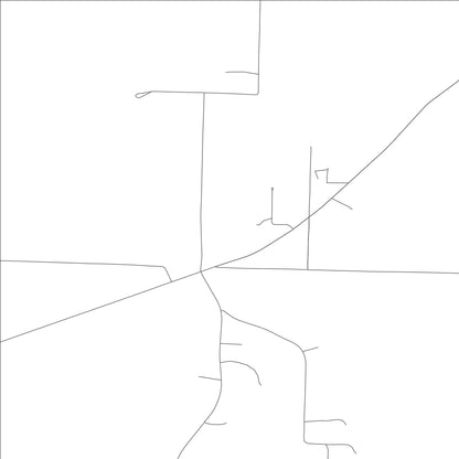 ROAD MAP OF SOUTH FORK, MISSOURI BY MAPBAKES