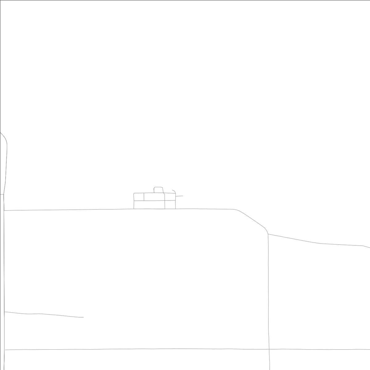 ROAD MAP OF SWAN, LOWA BY MAPBAKES