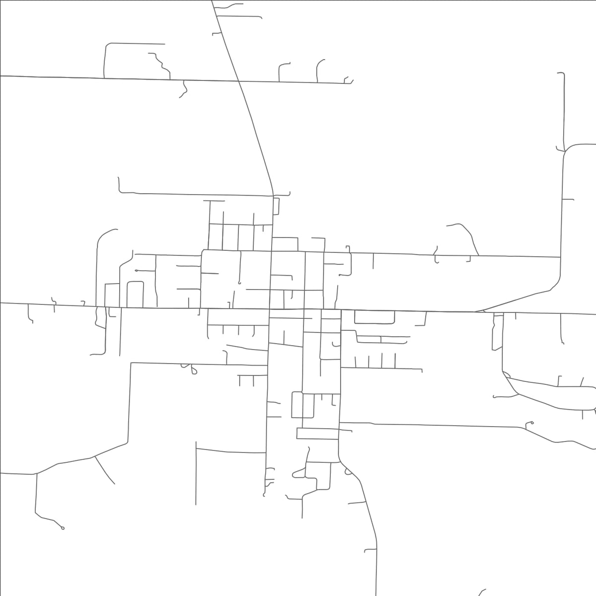 ROAD MAP OF SPARTA, MISSOURI BY MAPBAKES