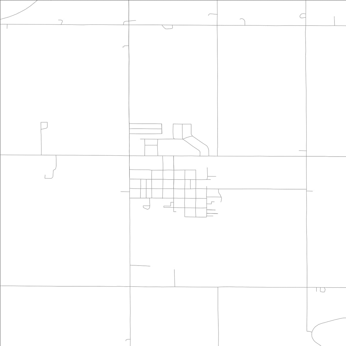 ROAD MAP OF HANSEN, IDAHO BY MAPBAKES