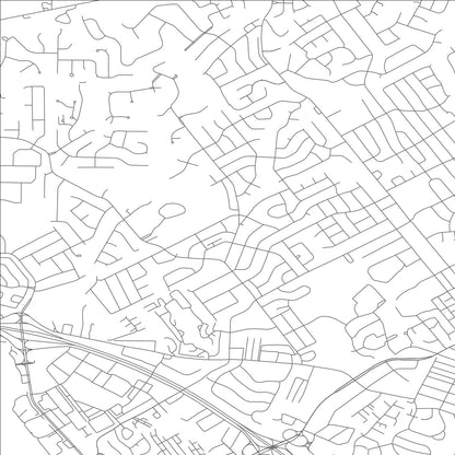 ROAD MAP OF ST. CHARLES, MISSOURI BY MAPBAKES