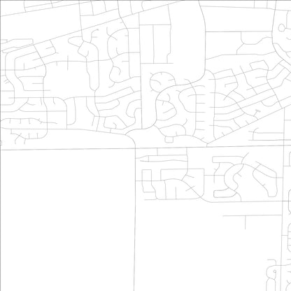 ROAD MAP OF NAPERVILLE, ILLINOIS BY MAPBAKES