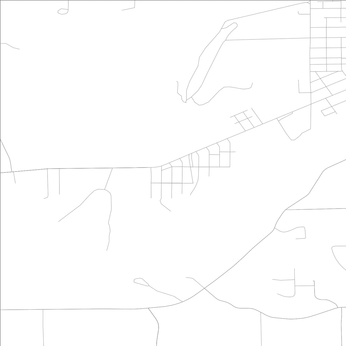 ROAD MAP OF NAPLATE, ILLINOIS BY MAPBAKES
