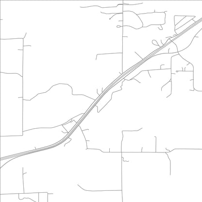 ROAD MAP OF ST. CLOUD, MISSOURI BY MAPBAKES