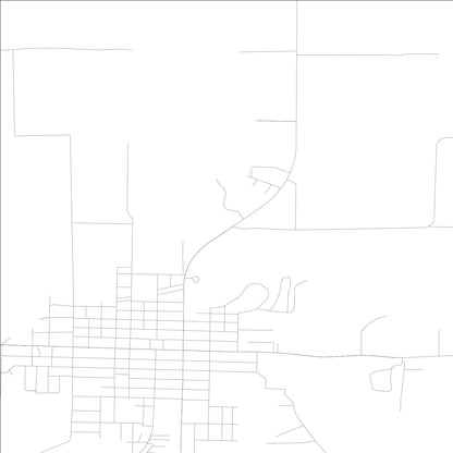 ROAD MAP OF NASHVILLE, ILLINOIS BY MAPBAKES
