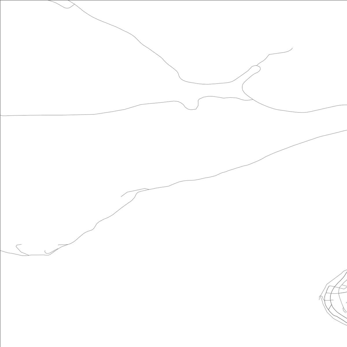 ROAD MAP OF HARRISON, IDAHO BY MAPBAKES