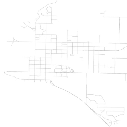ROAD MAP OF NAUVOO, ILLINOIS BY MAPBAKES