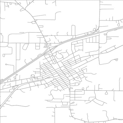 ROAD MAP OF ST. JAMES, MISSOURI BY MAPBAKES