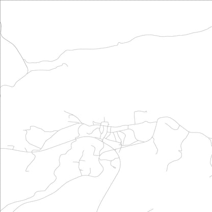 ROAD MAP OF MOKELUMNE HILL, CALIFORNIA BY MAPBAKES