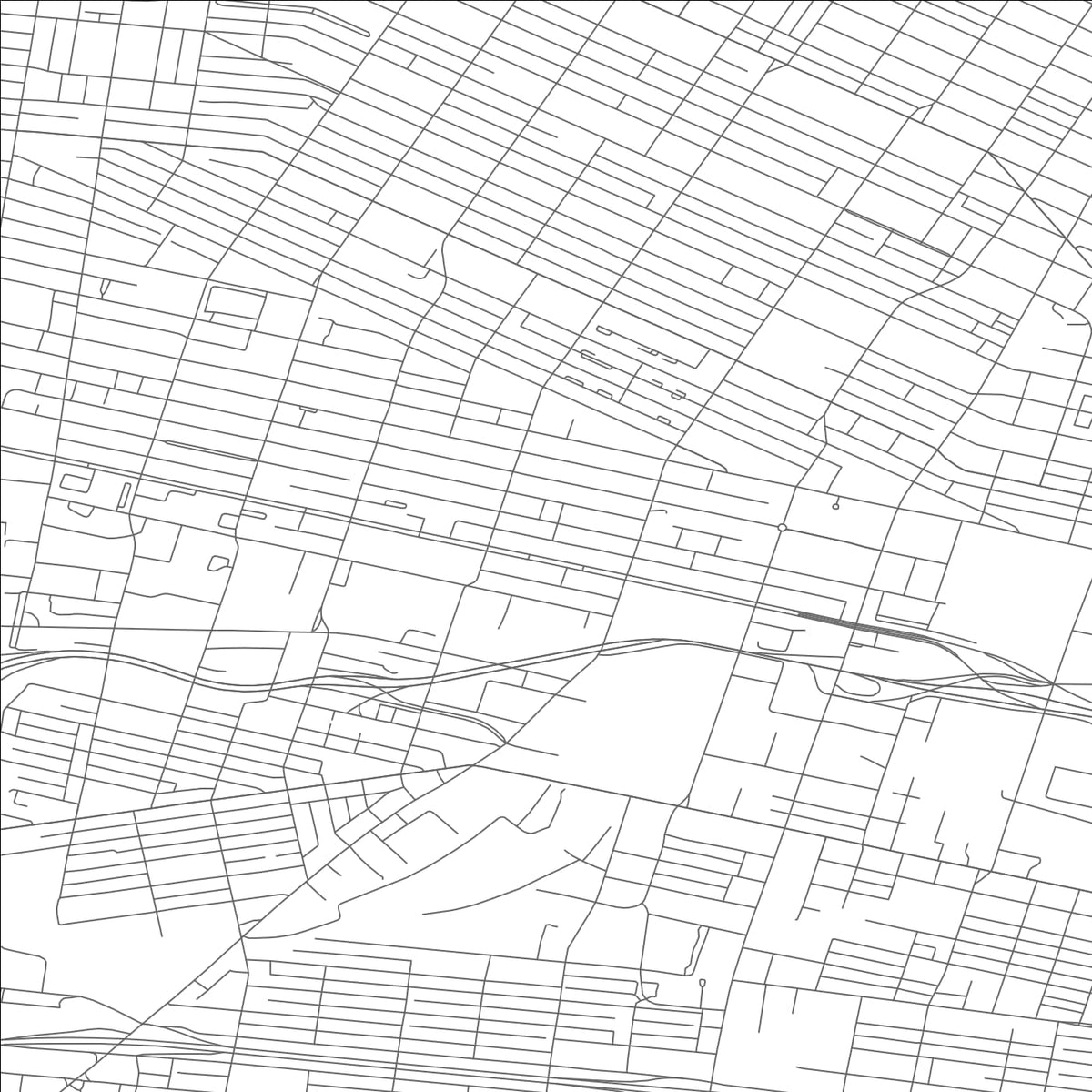 ROAD MAP OF ST. LOUIS, MISSOURI BY MAPBAKES