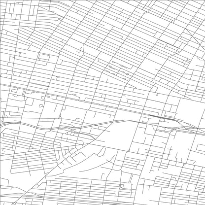 ROAD MAP OF ST. LOUIS, MISSOURI BY MAPBAKES