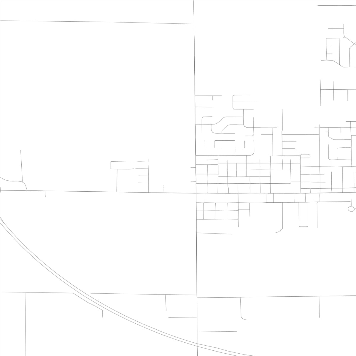 ROAD MAP OF NEW BADEN, ILLINOIS BY MAPBAKES