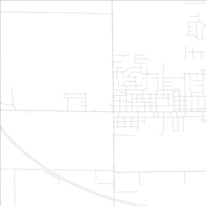 ROAD MAP OF NEW BADEN, ILLINOIS BY MAPBAKES