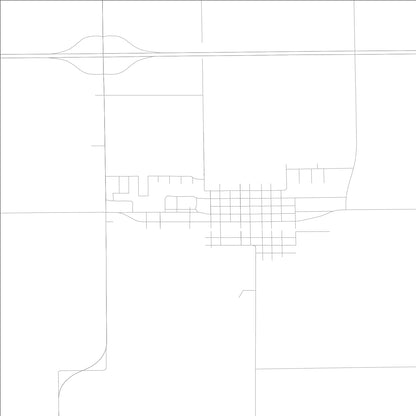 ROAD MAP OF NEW BERLIN, ILLINOIS BY MAPBAKES