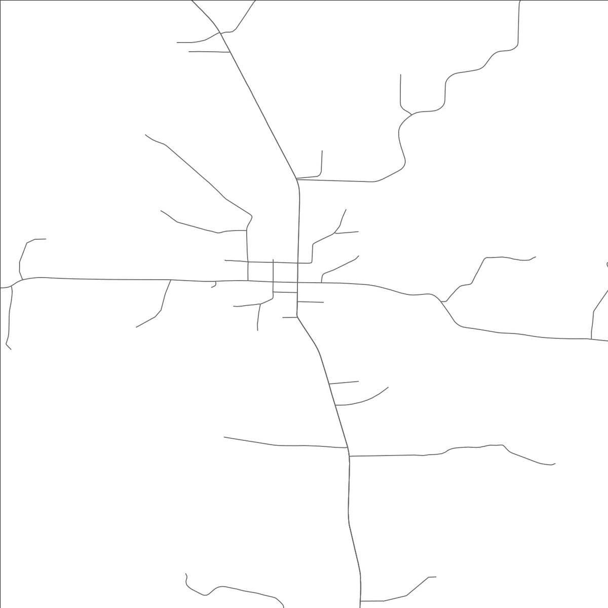 ROAD MAP OF ST. THOMAS, MISSOURI BY MAPBAKES