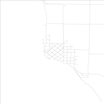 ROAD MAP OF NEW BOSTON, ILLINOIS BY MAPBAKES