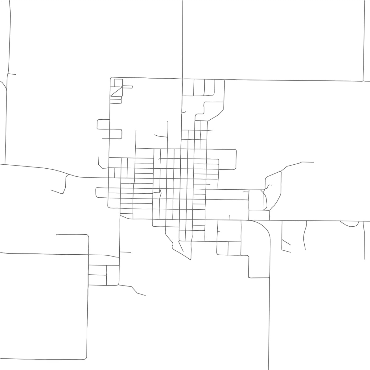 ROAD MAP OF STANBERRY, MISSOURI BY MAPBAKES